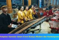 Adaptasi Gamelan dalam Event Budaya Modern dan Kontemporer