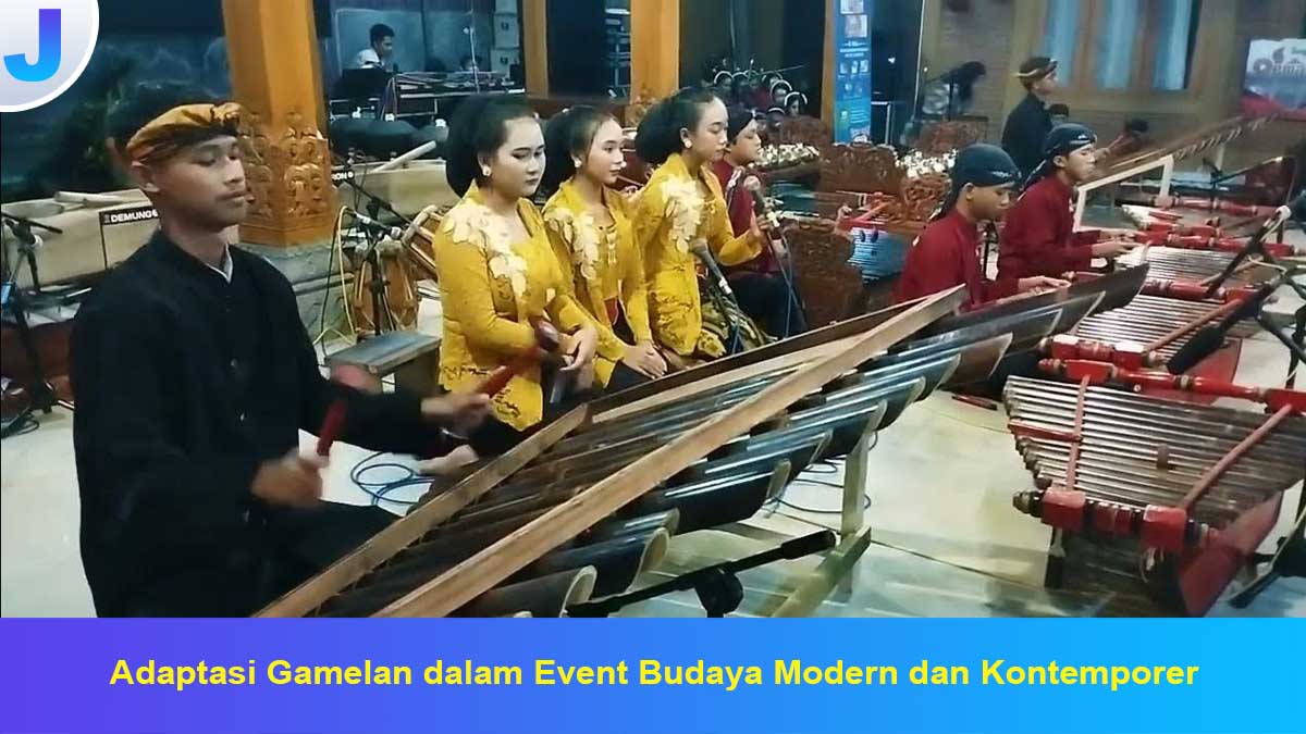 Adaptasi Gamelan dalam Event Budaya Modern dan Kontemporer