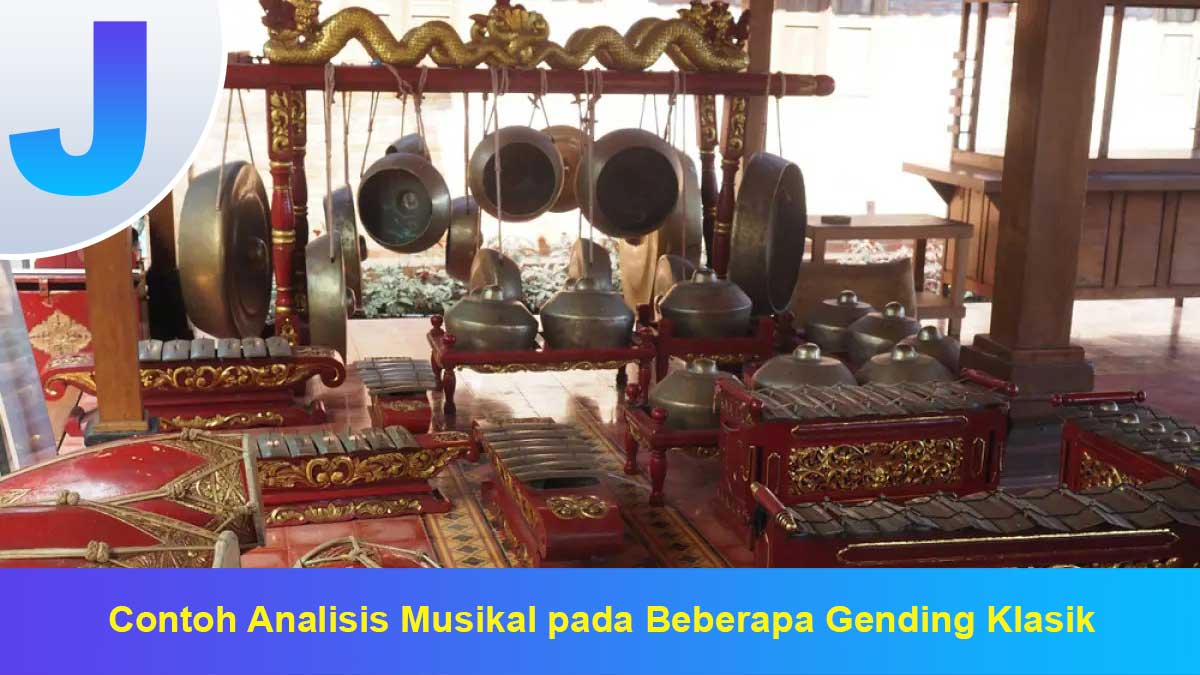 Contoh Analisis Musikal pada Beberapa Gending Klasik