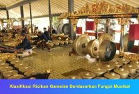 Klasifikasi Ricikan Gamelan Berdasarkan Fungsi Musikal