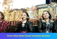 Peran Vokal dalam Sistem Instrumen Gamelan