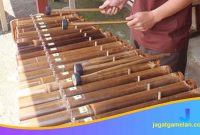 Pembuatan dan Penyeteman Calung Banyumasan