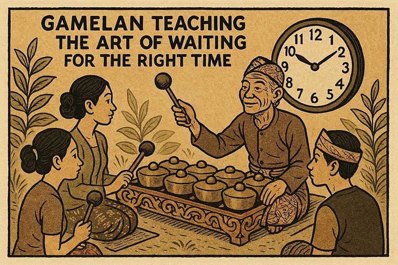 Bagaimana Gamelan Mengajarkan Seni Menunggu Waktu yang Tepat?