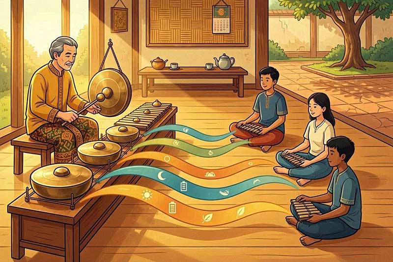 gambar-ilustrasi-Gamelan-Mengajarkan-Cara-Mengelola-Energi gambar ilustrasi Gamelan Mengajarkan Cara Mengelola Energi