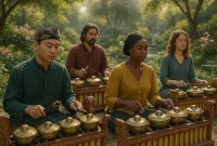 gambar ilustrasi Gamelan Mengajarkan Ketenangan