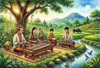 gambar-ilustrasi-Gamelan-Menghubungkan-Manusia-dengan-Alam gambar ilustrasi Gamelan Menghubungkan Manusia dengan Alam