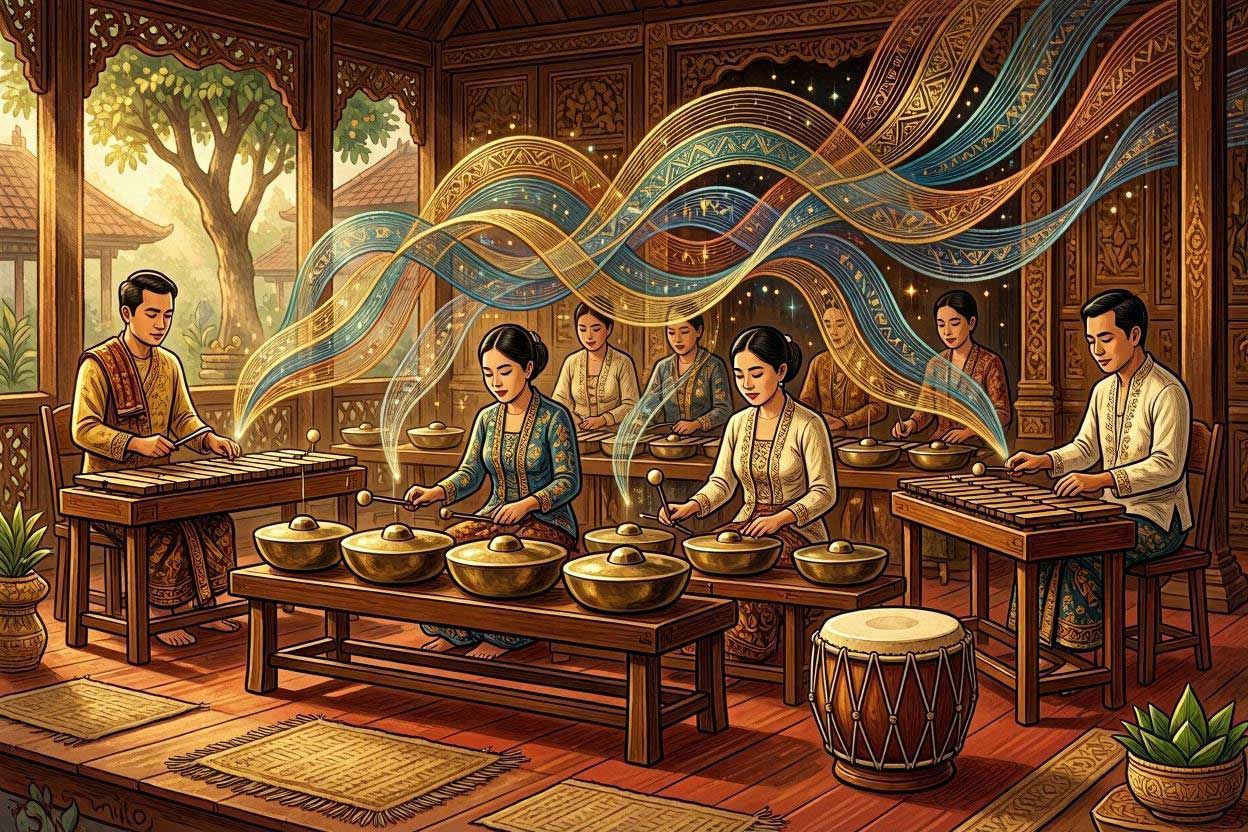 gambar ilustrasi Suara Gamelan